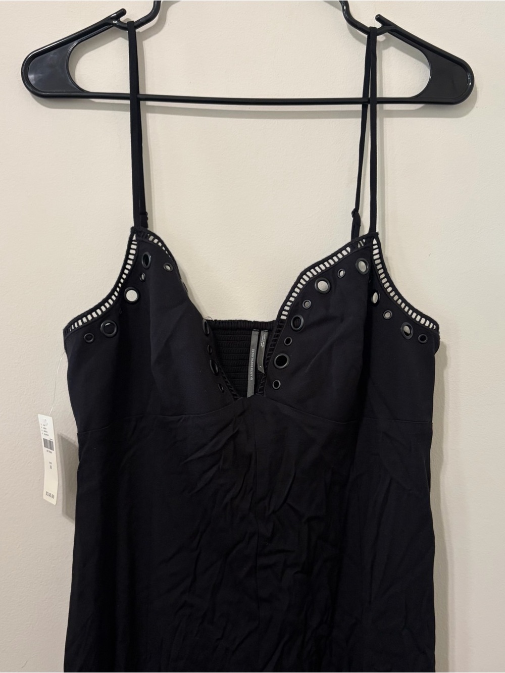 Anthropologie Sleeveless Sweetheart Midi Dress in Black - Picture 6 of 10
